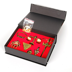 Set de Collar y Llavero de Aleación Yu-Gi-Oh, Bloques de Construcción del Milenio Yu-Gi-Oh, Rueda de la Sabiduría, Caja de Regalo de Artefactos - Product Image 3