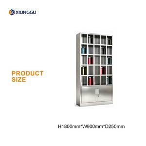 Armoire de rangement commerciale en acier pour boissons, organisateur de <span class=keywords><strong>bouteilles</strong></span> industriel, casier pour salle de sport, bureau, entrepôt - Product Image 2