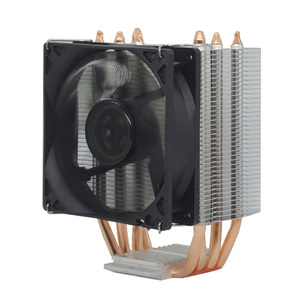 4 pin RGB PC yên tĩnh CPU Cooler 4 ống dẫn nhiệt Tương thích cho Intel LGA 1200 1150 1366 cho AMD <span class=keywords><strong>AM3</strong></span> Bộ vi xử lý Quạt làm mát tản nhiệt - Product Image 3
