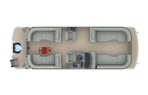 25ft <strong>Wholesale</strong> Price Kinocean Aluminum <strong>Pontoon</strong> Boat with Tables and Storage Options Party Barge for Sale - Product Image 4