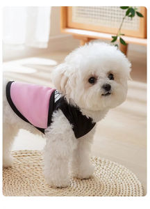 ग्रीष्मकालीन थोक क्लासिक पॉलिएस्टर बिल्ली और कुत्ते टी-शर्ट प्लस वसंत के लिए डिजाइनर पालतू वस्त्र - Product Image 3