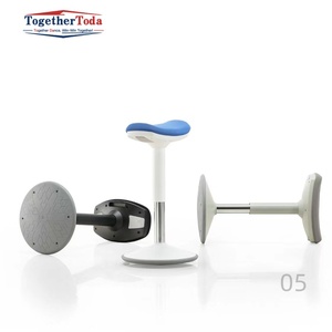 Taburete Ergonómico Ajustable en Altura para Trabajo Activo en Oficina u Hogar, Taburete Oscilante para Estación de Trabajo - Product Image 3