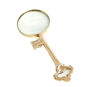Machen Sie aus allen Messing Schlüssel form Typ Lupe mit Marine Mirror Polish und Premium Quality Mirror Wholesale