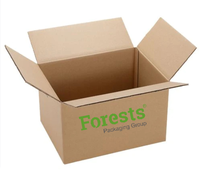 Caja de Envío de Cartón Corrugado con Logotipo Personalizado para Comercio Electrónico y Embalaje al por Mayor, Cartón de Tamaño Personalizado