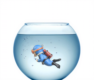 Adorno de Acuario de Cerámica y PVC con Movimiento Automático, Decoración Animada para Pecera con Burbujas, Luz LED Flotante, Ecológico, para Escritorio del Hogar - Product Image 1