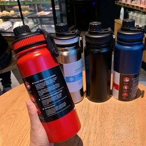 Thermos isotherme à double paroi en acier inoxydable, écologique, avec couvercle pour thé et café, 600 ml, maintien thermique de 6 à 12 heures - Product Image 3