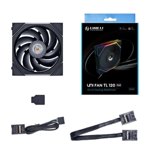 <span class=keywords><strong>Ventilateur</strong></span> de boîtier <span class=keywords><strong>PC</strong></span> <span class=keywords><strong>Lian</strong></span> <span class=keywords><strong>Li</strong></span> UNI FAN TL 120 120 mm avec éclairage RGB, dissipateur thermique en cuivre et aluminium, interface 4 broches - Product Image 5