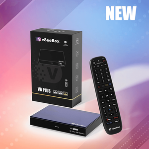 V6 Plus Strong Media Stream Box Android 8k 4gb ram 64gb <strong>Amlogic</strong> S905Y5 <strong>Quad</strong> <strong>Core</strong> Smart VSEE Tv Box Wifi6 Set-top Box BT Remote - Product Image 1