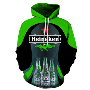 Sudadera <span class=keywords><strong>con</strong></span> <span class=keywords><strong>Capucha</strong></span> para Hombre, Talla Grande, Tejida, Estampada, 100% Poliéster, Otoño, Impermeable, Transpirable, Ecológica, de Secado Rápido - Product Image 2