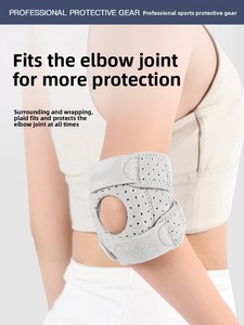 Coudière de <span class=keywords><strong>compression</strong></span> réglable en néoprène, antidérapante, douce et respirante, pour la protection et la fixation des articulations du <span class=keywords><strong>coude</strong></span> lors de l'entraînement - Product Image 5