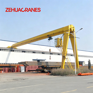 Pont roulant semi-<span class=keywords><strong>portique</strong></span> européen : Équipement de levage de matériaux de pointe pour ateliers, entrepôts et usines de production - Product Image 4
