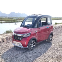 Mobil Listrik Laris Manis Harga Pabrik Terendah Mobil EEC 60V 58ah Mobil Mini Roda Empat untuk 3 Penumpang Dewasa dengan EEC