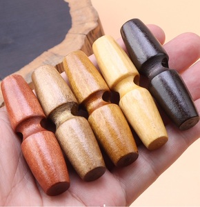 Hot Koop Hout Lange Hoorn Knopen Voor Pak Trui Vest Vrouw Vintage Kids Jasje Houten 2 Gat Knoop Jas Decoratie Mannen - Product Image 5