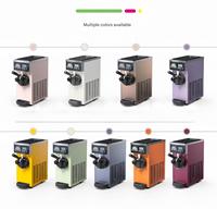 Machine commerciale à glaces et sorbets durs en acier inoxydable, facile à utiliser, congélateur discontinu, machine à desserts glacés haut de gamme