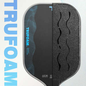 Raquette de pickleball USAPA approuvée CRBN TruFoam Waves, 16 mm, fibre de carbone T700, noyau en mousse Gen 5, allongée, contrôle professionnel, puissance, rotation - Product Image 5