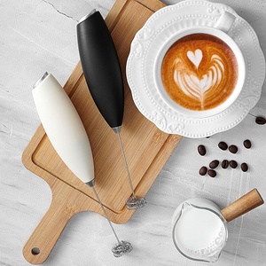 Batidora Eléctrica de Leche para Café, Espumador de Leche Portátil de Acero Inoxidable, Varilla Mezcladora de Matcha, Regalo para Cocina - Product Image 1
