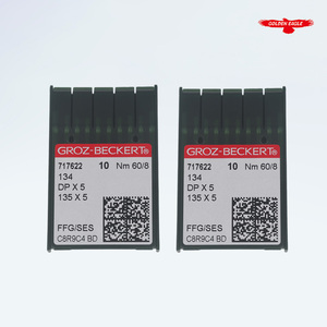 20 Agujas DPX5 Groz-Beckert para Máquina de Coser Industrial de Doble <span class=keywords><strong>Aguja</strong></span> DP*5 134 135X5 SY1955 20:05 <span class=keywords><strong>Punto</strong></span> de Bola - Product Image 3