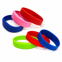 Bracelet NFC RFID en silicone étanche SIKA, prix usine, inscriptible, passif, 13,56 MHz, pour contrôle d'accès et carte de membre pour enfants