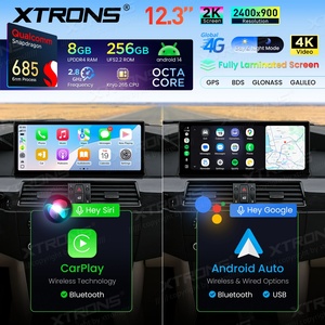 Pantalla Android XTRONS de 12.3 Pulgadas para BMW Serie 5 E60/E61/M5, Actualización del Sistema CCC, Pantalla 2K, Qualcomm Snapdragon 685, 8+256GB - Product Image 6