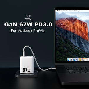 <span class=keywords><strong>Chargeur</strong></span> Rapide 65W PD USB-C avec Fiches US EU UK pour Téléphone Portable, Adaptateur de Charge Rapide 67W, <span class=keywords><strong>Chargeur</strong></span> GaN 65W <span class=keywords><strong>Original</strong></span> - Product Image 2
