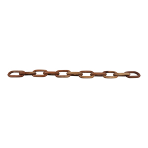 Décoration en chaîne de maillons en bois pour la maison, la salle de bain, le salon, l'étagère, la table basse, le bureau - Product Image 1