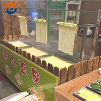 Haute efficacité Fuzhu faisant la feuille de caillé de peau de tofu de soja de machine avec des machines de traitement de produit de haricot de peau d'huile