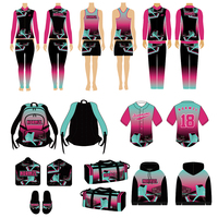 Ensemble de cheerleading imprimé thème ciel étoilé, comprenant soutien-gorge d'entraînement, short, survêtement, maillot et justaucorps, pour l'échauffement et l'entraînement en club de danse