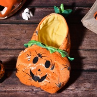 Déguisement d'Halloween pour animaux de compagnie : Tenue de transformation pour chiens et chats, motif ours en peluche et citrouille, en polyester, pour un look amusant et original