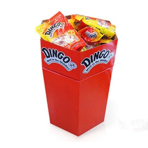 Présentoir promotionnel pliable en carton hexagonal personnalisé, recyclable et de haute qualité pour fruits et légumes - Product Image 2