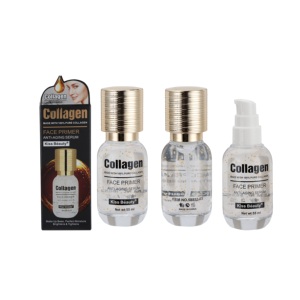 Baiser beauté maquillage 100% <span class=keywords><strong>pur</strong></span> collagène apprêt humidité maquillage Base longue durée éclaircir serrer Anti-âge peau pores apprêt - Product Image 1