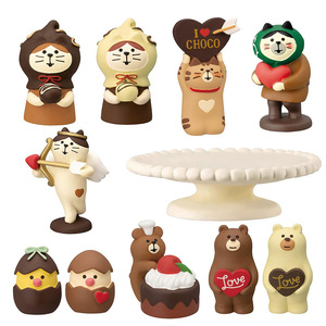 Adornos Pequeños de Resina con Diseño de Gato y Chocolate para el Día de San Valentín - Temática de Comida y Repostería - Product Image 5