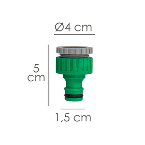 Adattatore per Tubo in Plastica 3/4-1/2" Femmina, Confezione Blister - Product Image 4