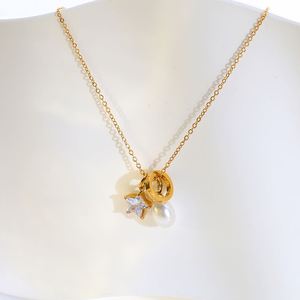 Custom Name Necklace 18k Gold Plated Cross Border Multi Seamless Strict Quality Control Waterproof Property Certified - Product Image 2