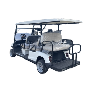 Voiturette de golf électrique Wuling personnalisée, écologique, 6 places, certifiée CE, moteur 48V 4kW, chariot de <span class=keywords><strong>club</strong></span> élévateur, buggy à moteur AC, vente chaude - Product Image 2