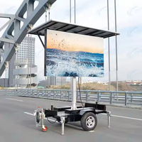 Écran LED mobile d'affichage publicitaire extérieur Muen P5 P6 P8 P10, étanche et haute luminosité, pour remorque