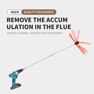 Brosse métallique industrielle en acier balayeuse <span class=keywords><strong>de</strong></span> <span class=keywords><strong>cheminée</strong></span> pour le nettoyage <span class=keywords><strong>de</strong></span> tuyaux <span class=keywords><strong>de</strong></span> cuisine outil et accessoire <span class=keywords><strong>de</strong></span> nettoyage ménager - Product Image 2