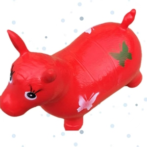Jumping <strong>Horse</strong> Music <strong>Painting</strong> Children's Animal Cycling Outdoor Inflatable Toy Unisex - Product Image 1