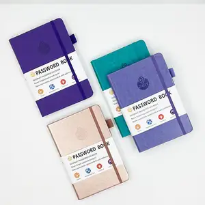 注目のブランドパートナーPUB6パスワードログブックCuadernoLibretasアジェンダCahiers Plannerジャーナルノートブックカスタム日記ノートブック