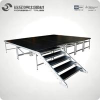 Toit de scène en treillis DJ, éclairage de Table en aluminium, scènes de Concert préfabriquées, scène de mariage, scène musicale
