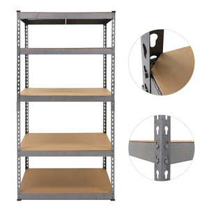 Estanterías de Alta Calidad para Trabajo Mediano, 300 kg, Estantes de Hierro Angular, Sin Tornillos, Estanterías de Almacenamiento para Almacén y Garaje con Estante de Malla - Product Image 2