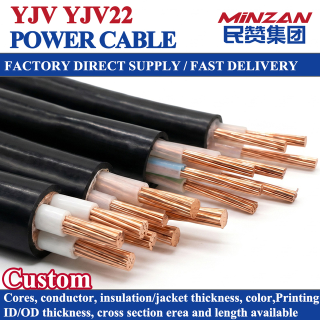 N2XY YJV 4 Core Underground Electrical Armoured Cable Power Cable 630mm2 300mm 240mm 150mm XLPE 4 Core Armoured Power Cable