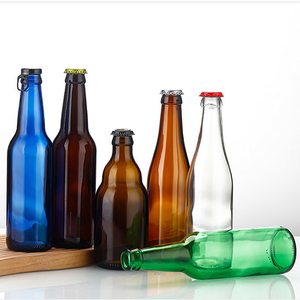 Wholesale 250ml 330ml 500ml Glass <strong>Bottles</strong> Crown Cap for Brand Brandy Soda Water Beer Tequila Serving Screen Printing Surface - Product Image 3