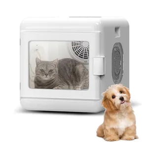 Grosir otomatis kucing grooming kabinet anjing kotak ruang pengering hewan peliharaan