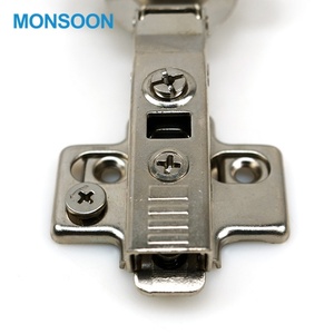 บานพับตู้สแตนเลสแบบเลื่อน 3 มิติ ปรับได้ ติดตั้งง่าย พร้อมเคลือบนิกเกิล สำหรับประตูครัวและอพาร์ตเมนต์ - Product Image 3