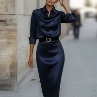 Robes décontractées en gros, blanc, noir, rouge, bleu, abricot, violet, plusieurs tailles, fournisseur OEM ODM