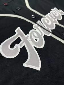 قميص بيسبول مخصص للمشجعين في المكسيك، قميص بيسبول مطبوع مع إمكانية تخصيص الاسم والرقم، قميص بيسبول أسود - Product Image 4