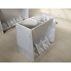 Hengyin nouvelle usine chinoise automatique Double face mangeoire en acier inoxydable pour porcherie avec 1 an de garantie - Product Image 4