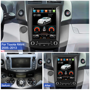 วิทยุ HFMidia หน้าจอแนวตั้ง 10.4 นิ้ว พร้อมบลูทูธ สำหรับรถยนต์โตโยต้า RAV4 ปี 2005-2013 รองรับ Wireless CarPlay และระบบเล่นอัตโนมัติ - Product Image 6