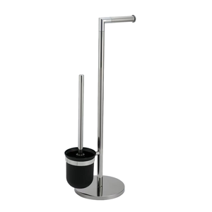 Soporte <span class=keywords><strong>de</strong></span> cepillo <span class=keywords><strong>de</strong></span> baño multifuncional <span class=keywords><strong>de</strong></span> acero inoxidable para baño moderno con <span class=keywords><strong>portarrollos</strong></span> <span class=keywords><strong>de</strong></span> papel - Product Image 1