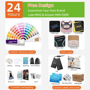 Aofit – Protège-tibias de <span class=keywords><strong>football</strong></span> souples avec coussinets en EVA alvéolés, manchon de compression et protection du mollet - Product Image 2